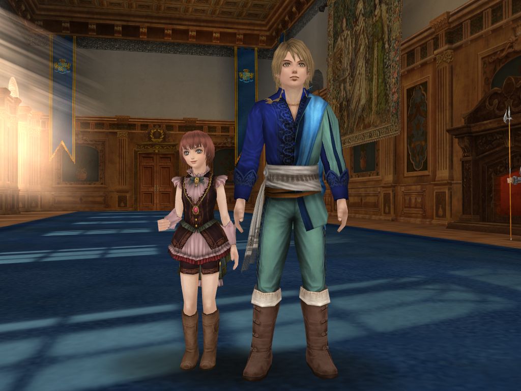 獅子王、少女王の略装